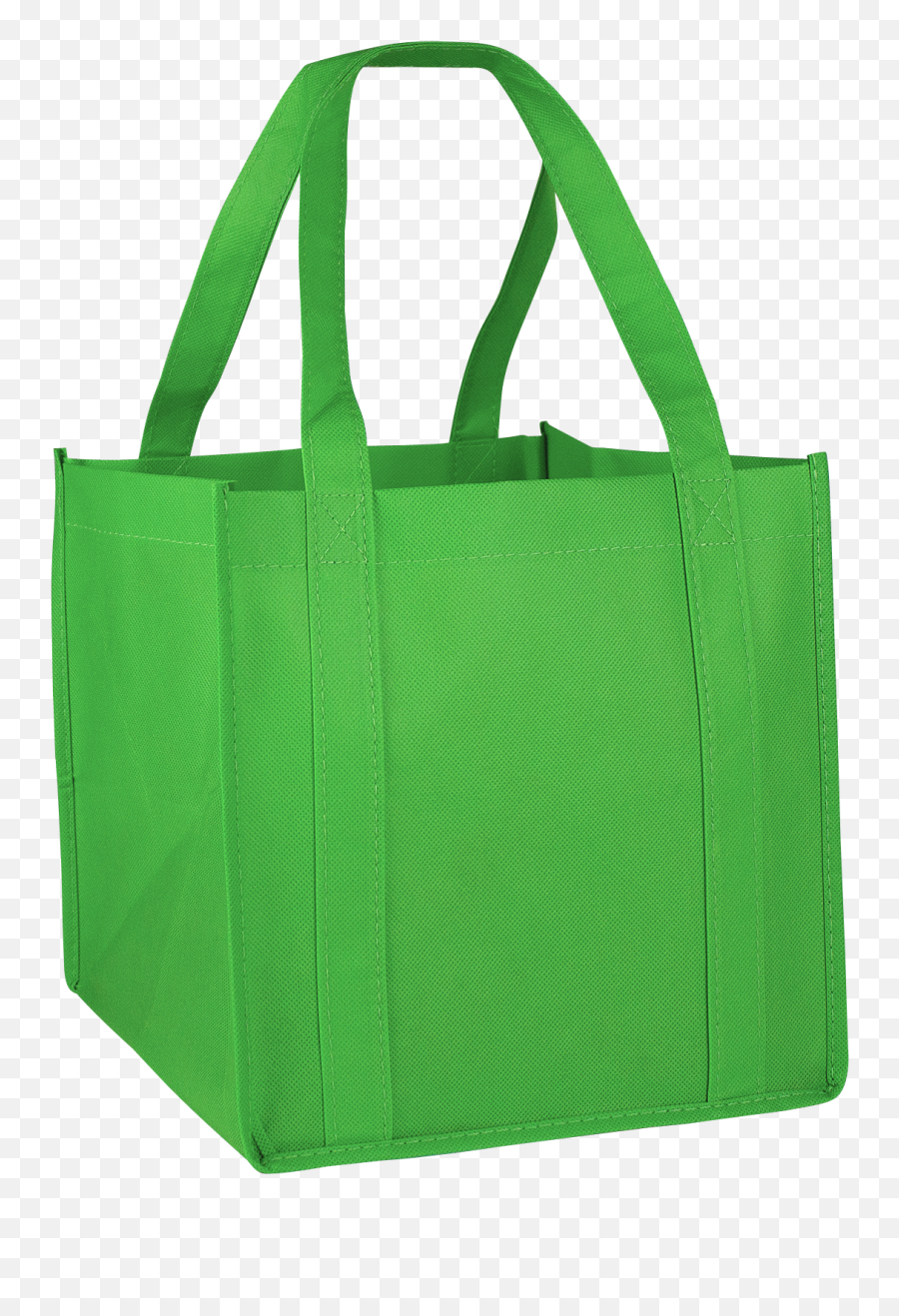 Lime Green Cube Grocery Tote - Reusable Shopping Bags Png Reusable Shopping Bag Png,Lime Transparent Background