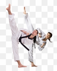 Taekwondo Png - Martial Arts High Kick,Karate Png