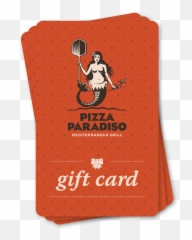 Gift Cards Pizza Paradiso - Dalí Png,Gift Cards Png