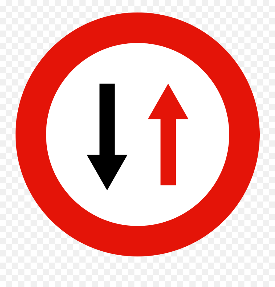 Prioridad En Sentido Contrario - Advisory Speed Limit Sign Uk Png,Flecha Roja Png