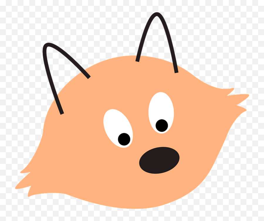 Fox Head Clipart - Happy Png,Fox Head Png