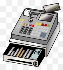 Cash Register Clipart - Transparent png