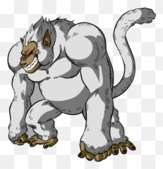 Share This Image - Super Saiyan God Great Ape Dragon Ball Z Oozaru png