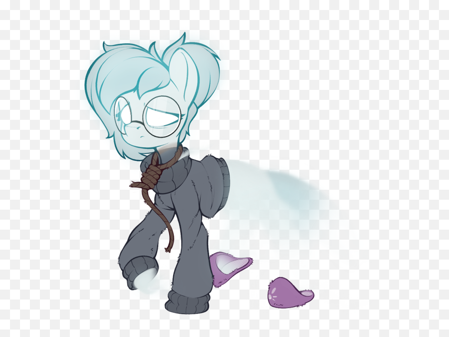 Female Glasses Hanged Mare Noose - Fictional Character Png,Noose Transparent
