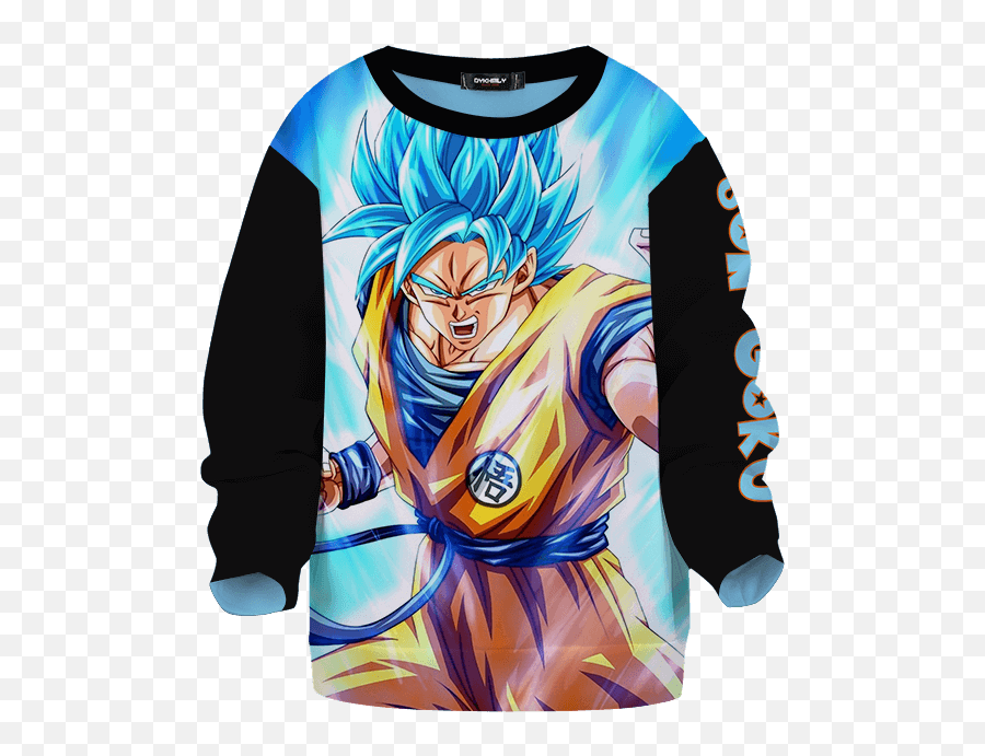 Dragon Ball Z Son Goku Blue Charged Up Aura Cool Kids - Dragon Ball Png,Super Saiyan Blue Aura Png