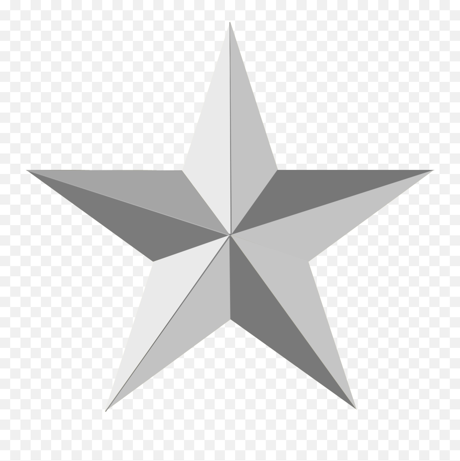 Star Png Image Without Background - Silver Star Png,Star Transparent Background
