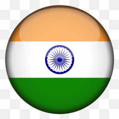 Indian Flag Png Button Square - Photo 3941 Transparent Flag Of