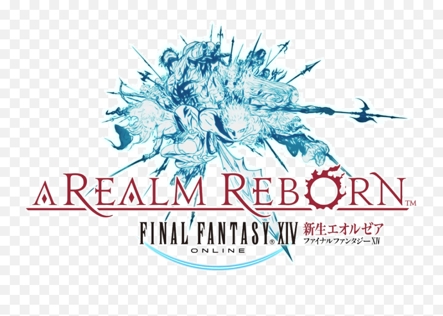 A Realm Reborn - Final Fantasy Xiv Realm Reborn Logo Png,Ffxiv Friends List Text Bubble Icon