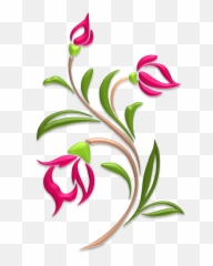 Flower Silhouette Png Image - Islamic Flowers Design