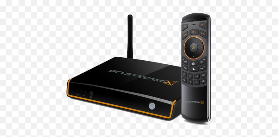 Android Tv Box Review Skystream X5 Cut Cable Phone - Android Box With Built In Tuner Png,Red Volume Icon Kodi