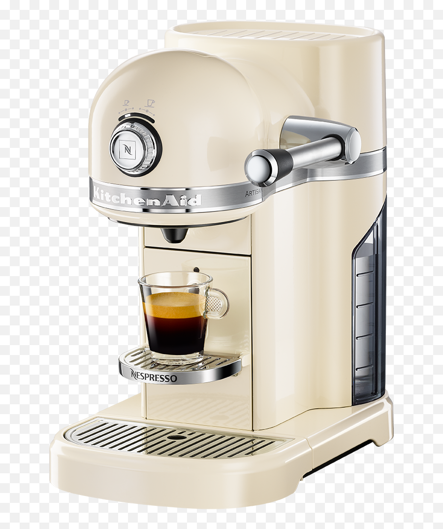 Kitchenaid Almond Cream Coffee Machine Nespresso - Kitchenaid Nespresso Png,Kitchenaid Icon