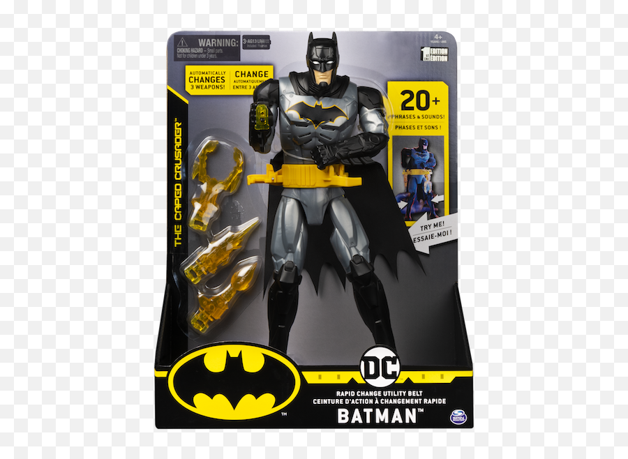 Spin Master Kicks Off 2020 With A Heroic Dc U0026 Batman Toy Reveal - Batman Rapid Change Utility Belt Png,Dc Icon Action Figures