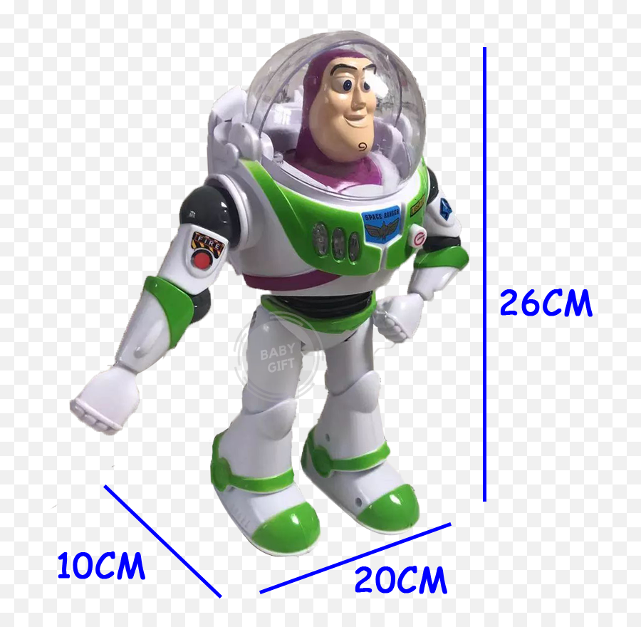 Toy Story 4 Buzz Lightyear Battery Operated Light And Sound - Figurine Png,Buzz Lightyear Transparent