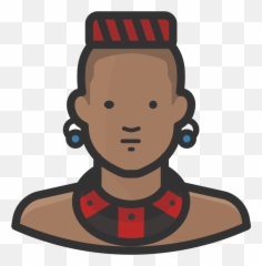 Traditional African Man Icon Free Avatars Iconset - African Man png