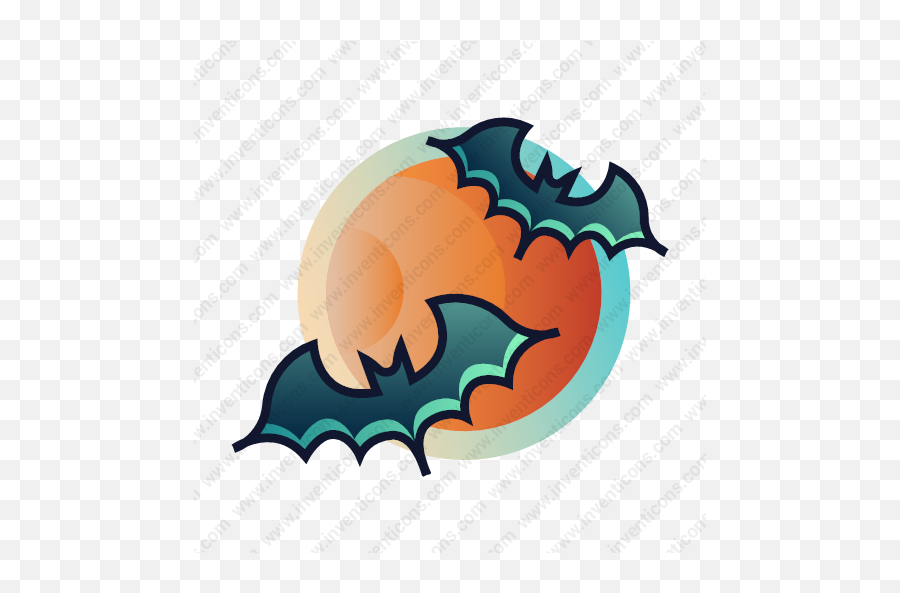 Download Bat Vector Icon Inventicons - Fictional Character Png,Cute Bat Icon