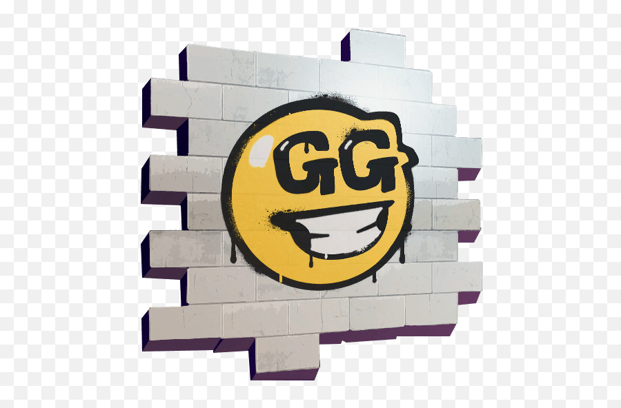 Fortnite Gg Smiley Sprays - Fortnite Skins Gg Spray Fortnite Png,Fortnite Logo Transparent Background