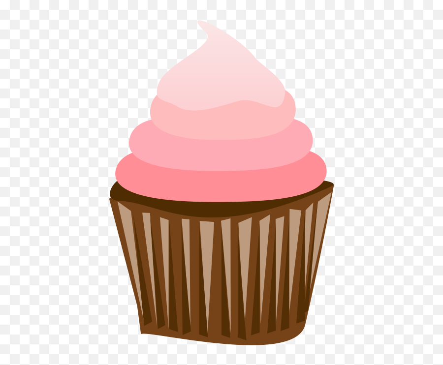 Cartoon Cupcake Décoration Rose Png Transparents - Stickpng Cupcake Clipart Free,Cartoon Rose Png