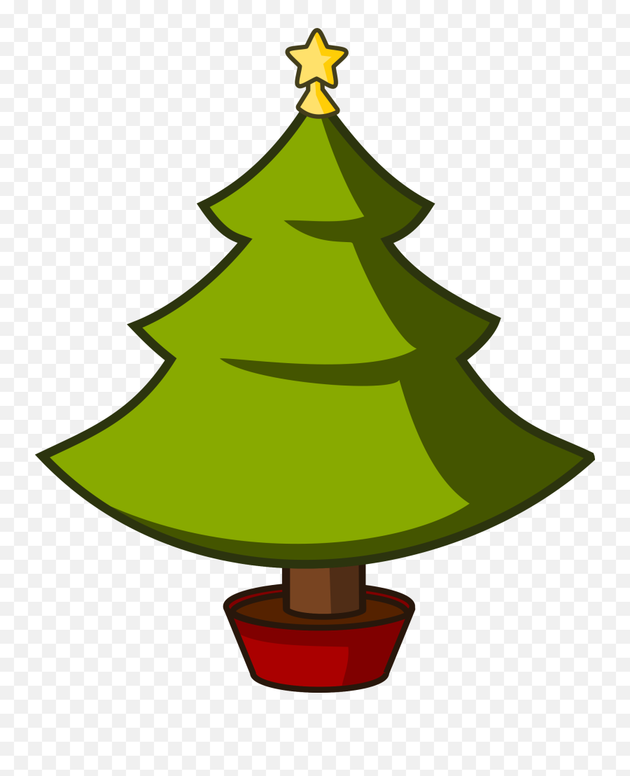 Christmas Tree Vector Clip Art - Christmas Tree Clip Art Png,Christmas Tree Vector Png