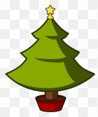 Christmas Tree Vector Clip Art - png