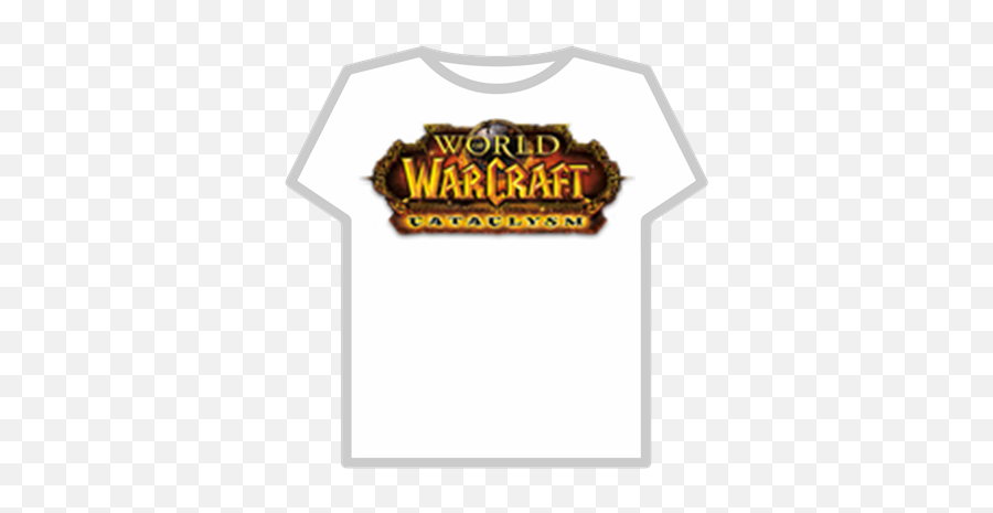 World Of Warcraft Cata Logo - Roblox World Of Warcraft Cataclysm Png,Warcraft Logo