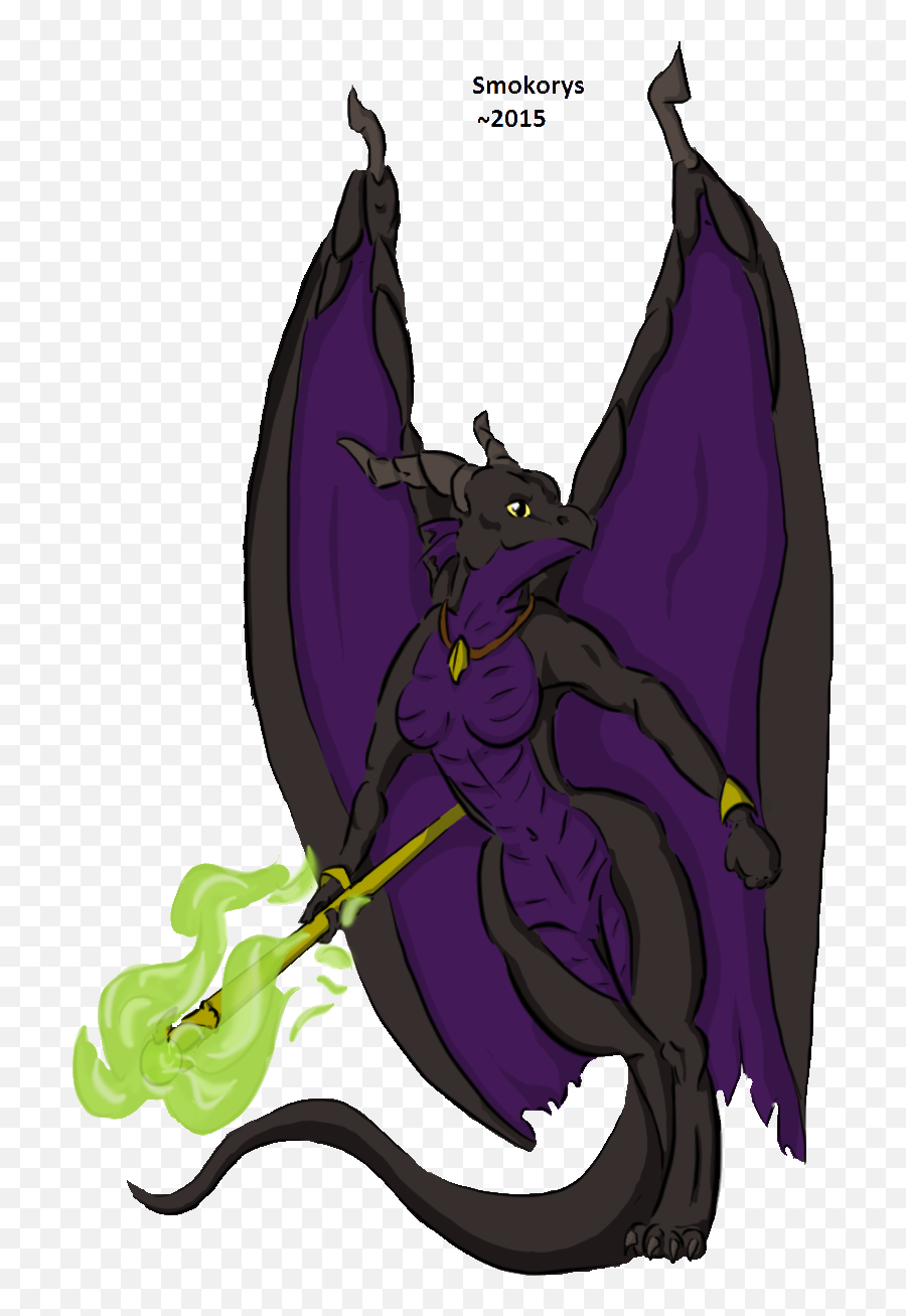 Anthro Dragon Form In Digital By Smokorys - Maleficent Maleficent Dragon Png,Maleficent Png