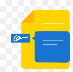 Hr E - Signature ESignature Software Zoho People png