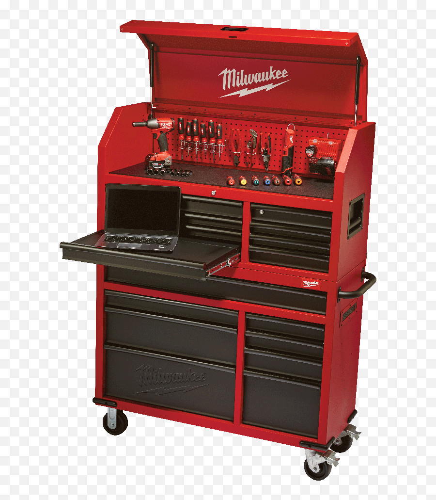 Rolling Steel Storage Chest And - Milwaukee 46 Tool Chest Png,Tool Box Png