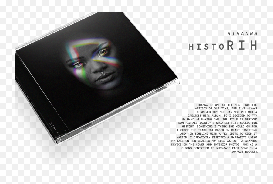 Rihanna - Historih Greatest Hits On Behance Rihanna Greatest Hits Png,Rihanna Png