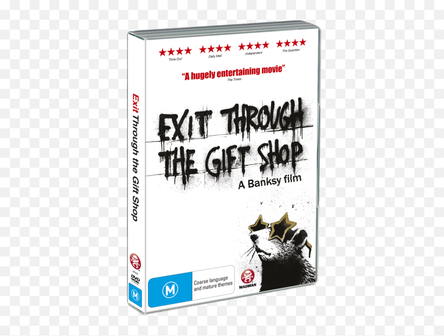 Exit Through The Gift Shop Gallery Art Nsw - Flyer Png,Banksy Png