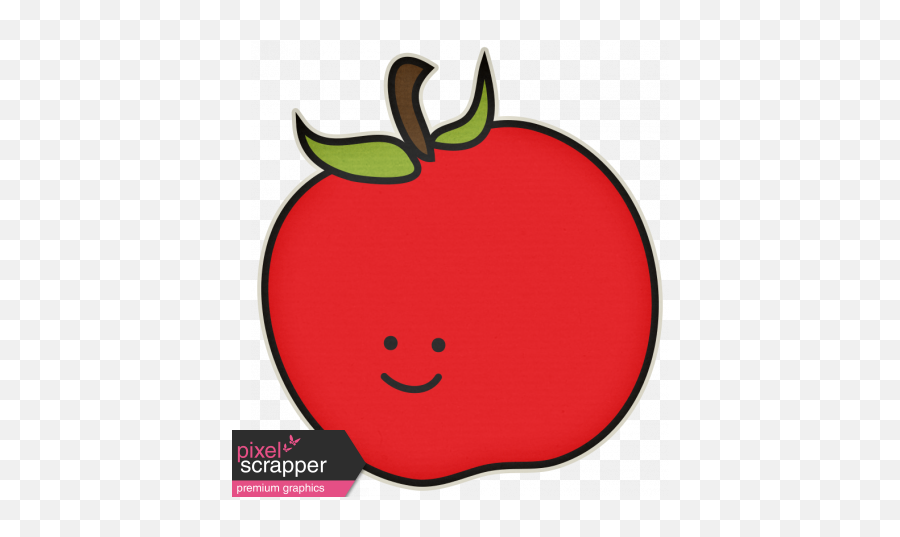 The Veggie Patch - Apple Sticker Graphic By Melo Vrijhof Mcintosh Png,Apple Logo Sticker