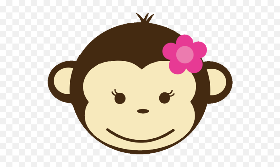 Monkey Girl Transparent U0026 Png Clipart Free Download - Ywd Cartoon Girl Monkey Face,Birthday Girl Png