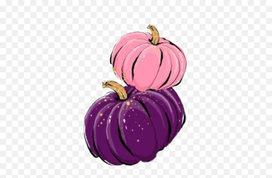 Watercolor Pumpkin Pumpkins Pink Purple Clipart Hallowe - Pumpkin Png,Pumpkin Transparent