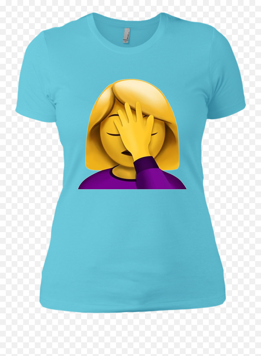 Facepalm Emoji T - Shirt Newest Face Palm Unisex Hd Tee Next Facepalm Shirt Png,Face Palm Png