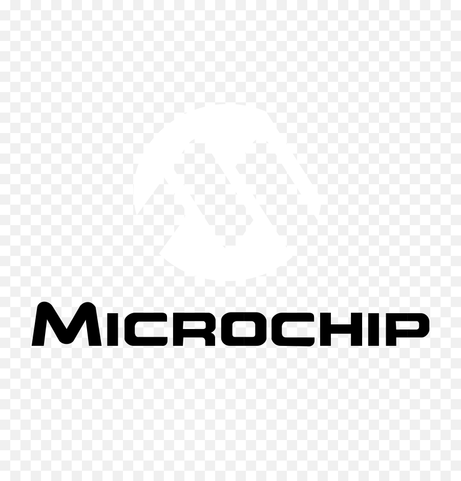 Microchip Logo Black And White Png