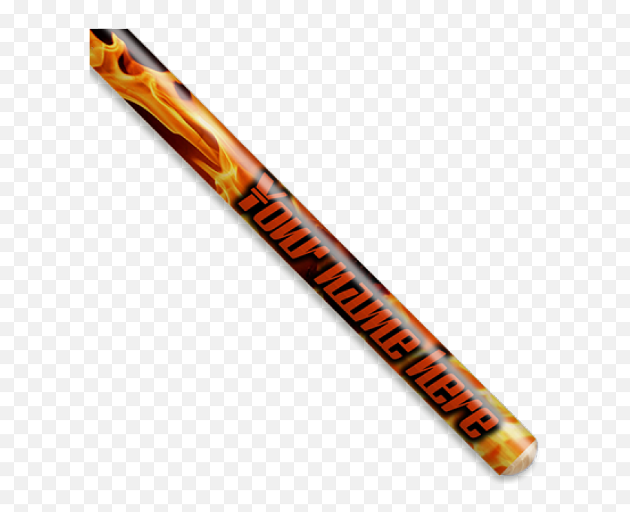 Download Realistic Flames Personalized Custom Drumsticks - Flame Drumsticks Png,Realistic Fire Png