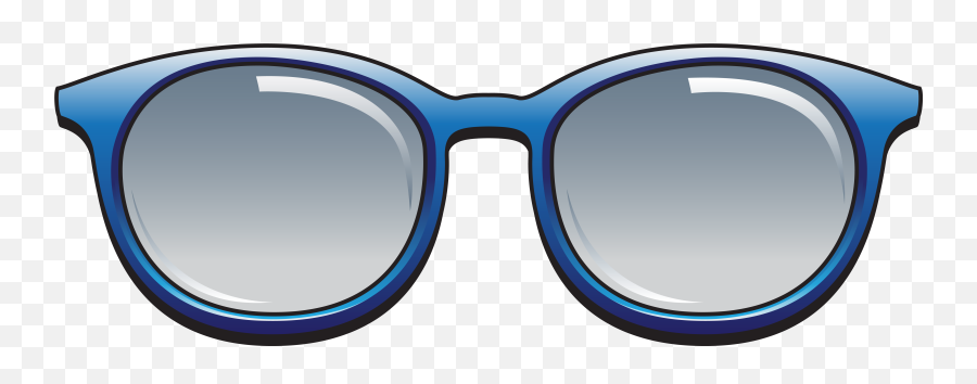 Sunglasses Transparent Background - Clipart Transparent Glasses Blue Png,Cool Transparent Background