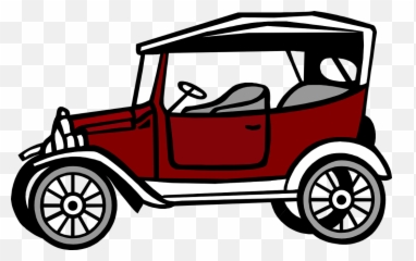 Vintage Car Automobile Old Antique - Drawing Henry Ford png