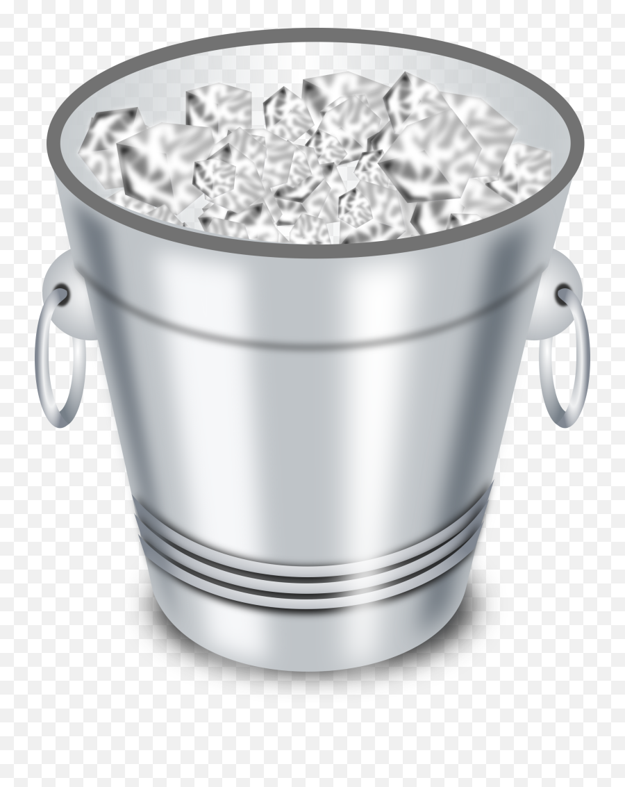 Download Hd Kfc Bucket Cliparts - Ice Bucket Png Transparent Ice Bucket With Ice,Kfc Bucket Png