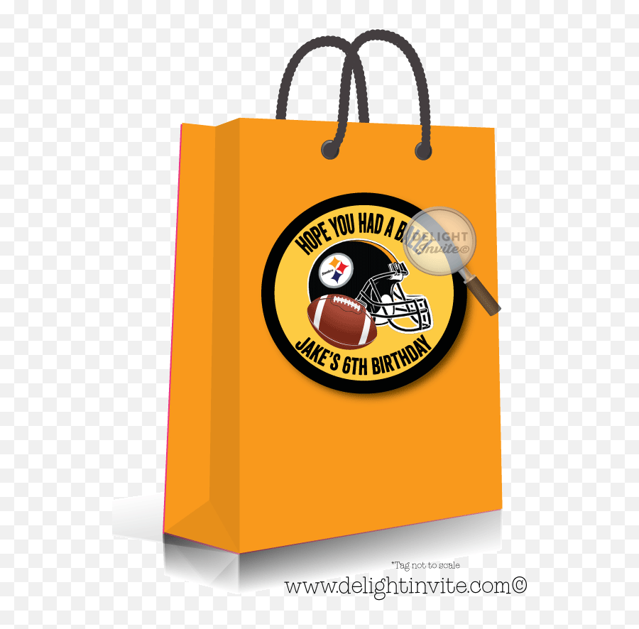 Download Pittsburgh Steelers Football Favor Tags - Logos And Logos And Uniforms Of The Pittsburgh Steelers Png,Pittsburgh Steelers Logo Png