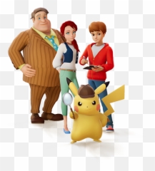 Detective Pikachu Transparent Png Image - Nintendo 3ds Pokemon Detective Pikachu Tim,Detective Pikachu Png