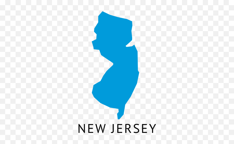 New Jersey State Plain Map - Transparent Png U0026 Svg Vector File New Jersey Png Transparent Black,Jersey Png