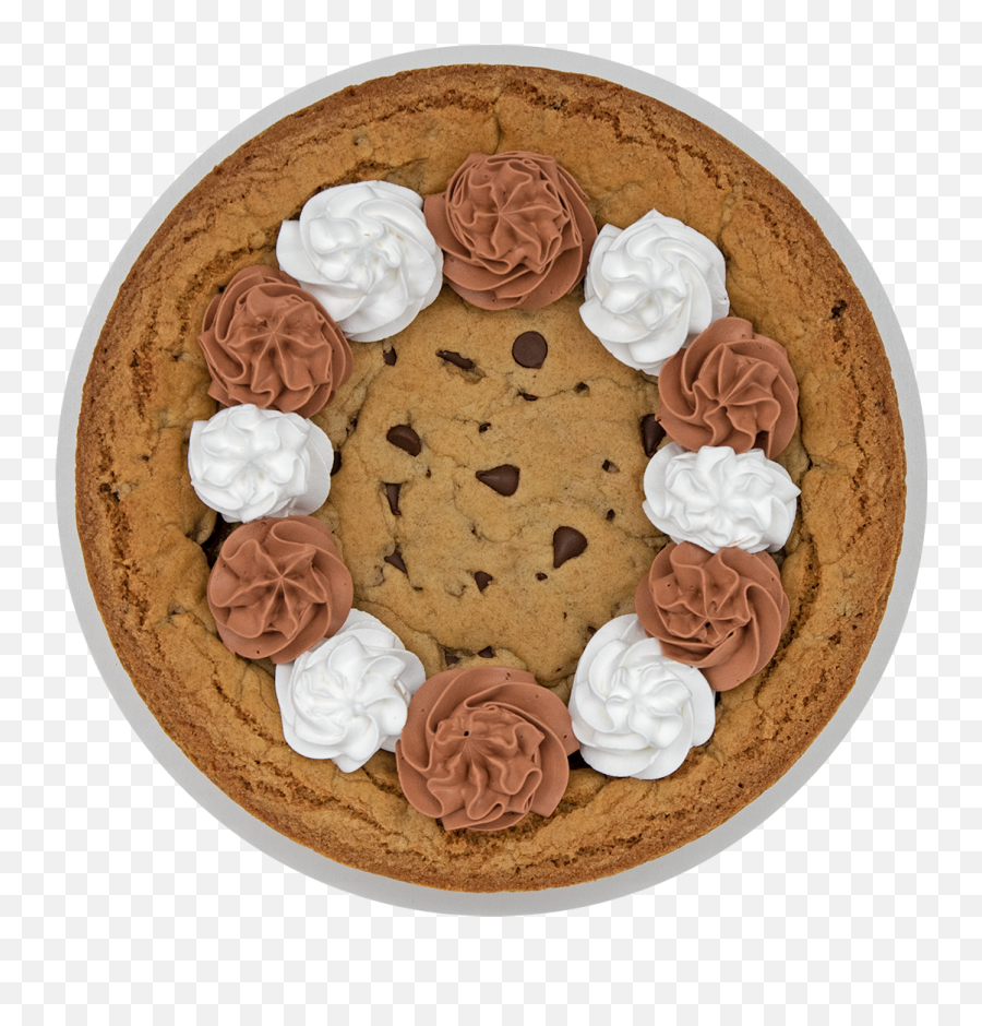 Nutella Chocolate Chip Cookie Cake - Chocolate Png,Nutella Png