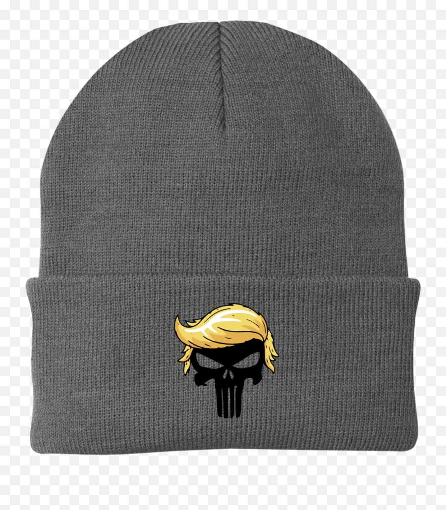 Punisher Trump Hair Beanie Hat - Beanie Png,Trump Hair Png