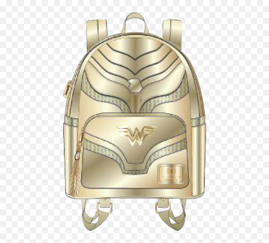 Wonder Woman 1984 Gold Mini Backpack By Loungefly - Wonder Woman 1984 Png,Wonder Woman Logo Images
