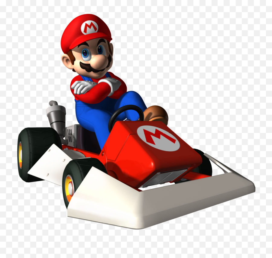 Super Mario Kart Png Clipart - Mario Kart Ds Mario,Mario Kart Png