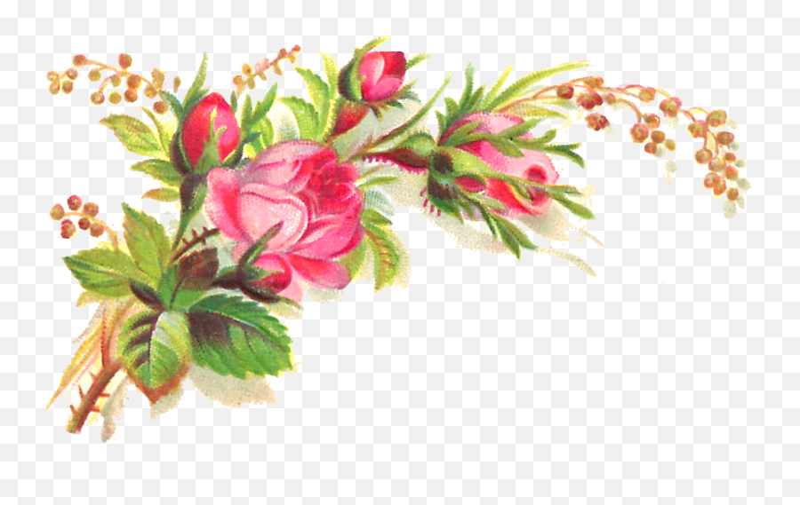 Pink Roses Flowers Bouquet Transparent Background Png Mart - Take Rest And Get Well Soon,Roses Transparent Background