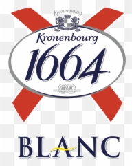 Kronenbourg 1664 Blanc Beer - Logo png