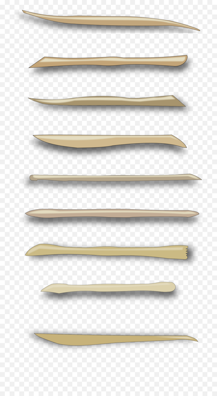 Clay Knife Png Transparent - Blade,Knife Png Transparent