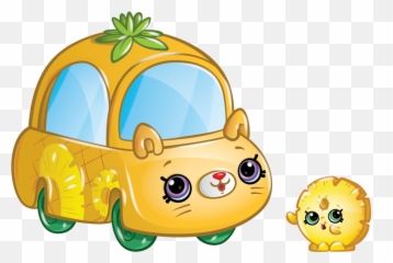 Shopkins Wheels Happy Hq Png Image - Shopkins Cutie Cars Pineapple,Shopkins Png Images