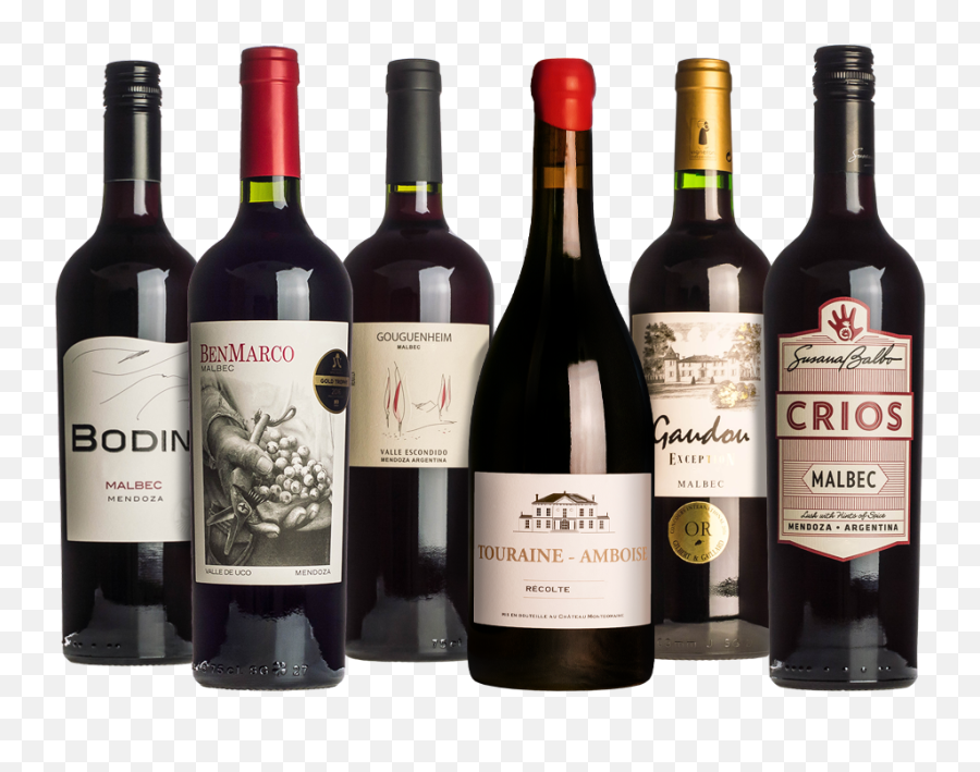 Malbec Collection - 6 Bottle Benmarco Mendoza Malbec 2010 Rated 90wa Png,Bottle Of Wine Png